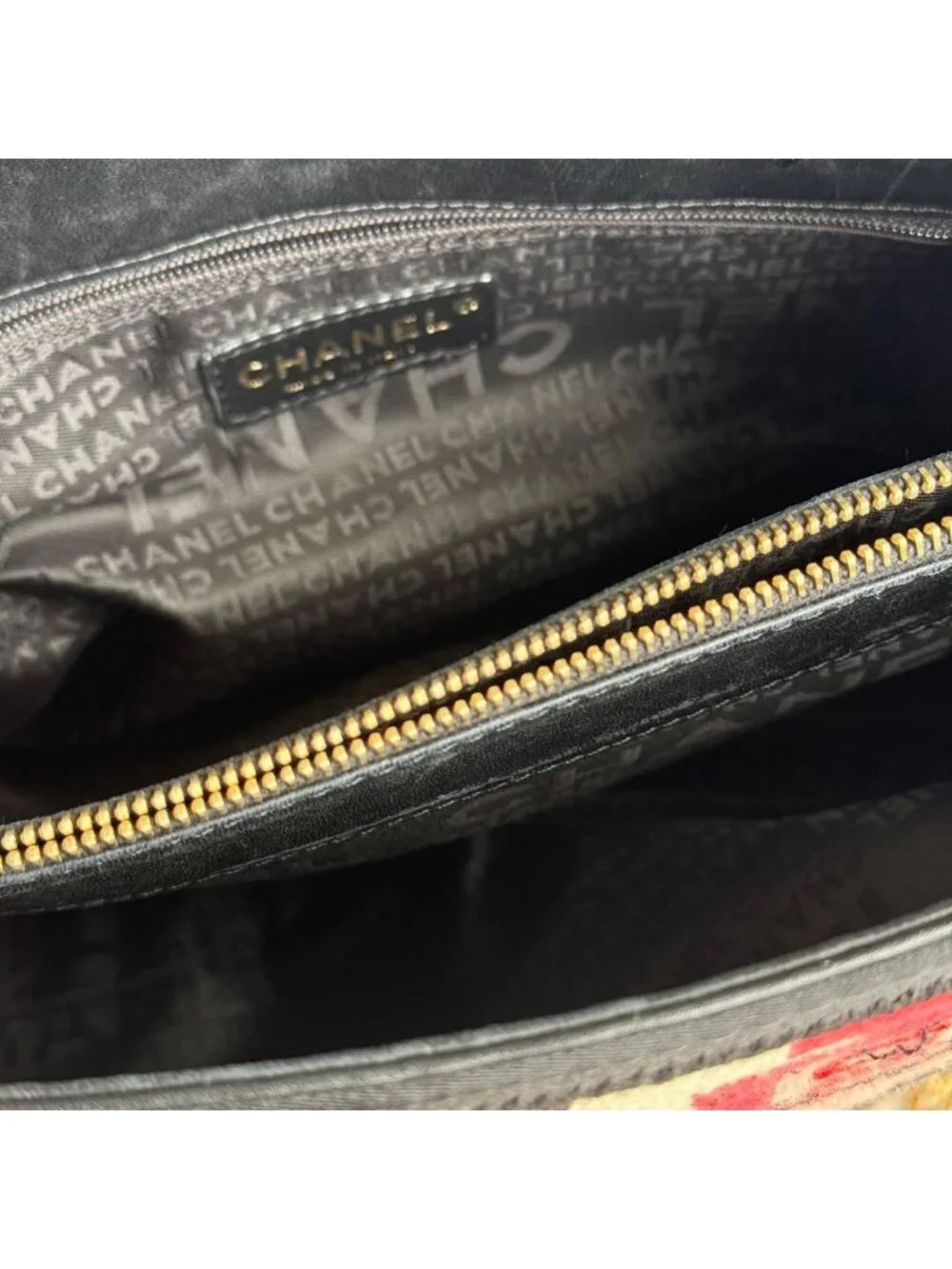 Chanel Precious Symbol Needle Point Multicolor Bag